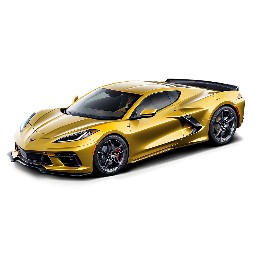 Corvette C8 In Action Png Ytn69 PNG Image