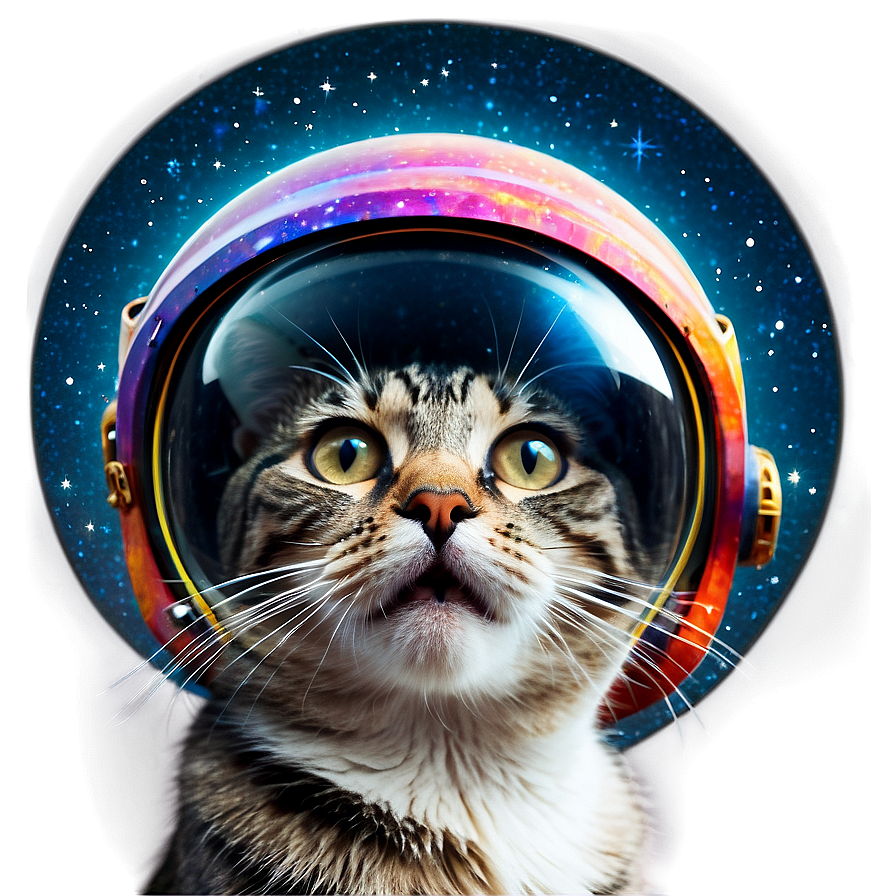 Cosmic Explorer Cat Png 56 PNG Image