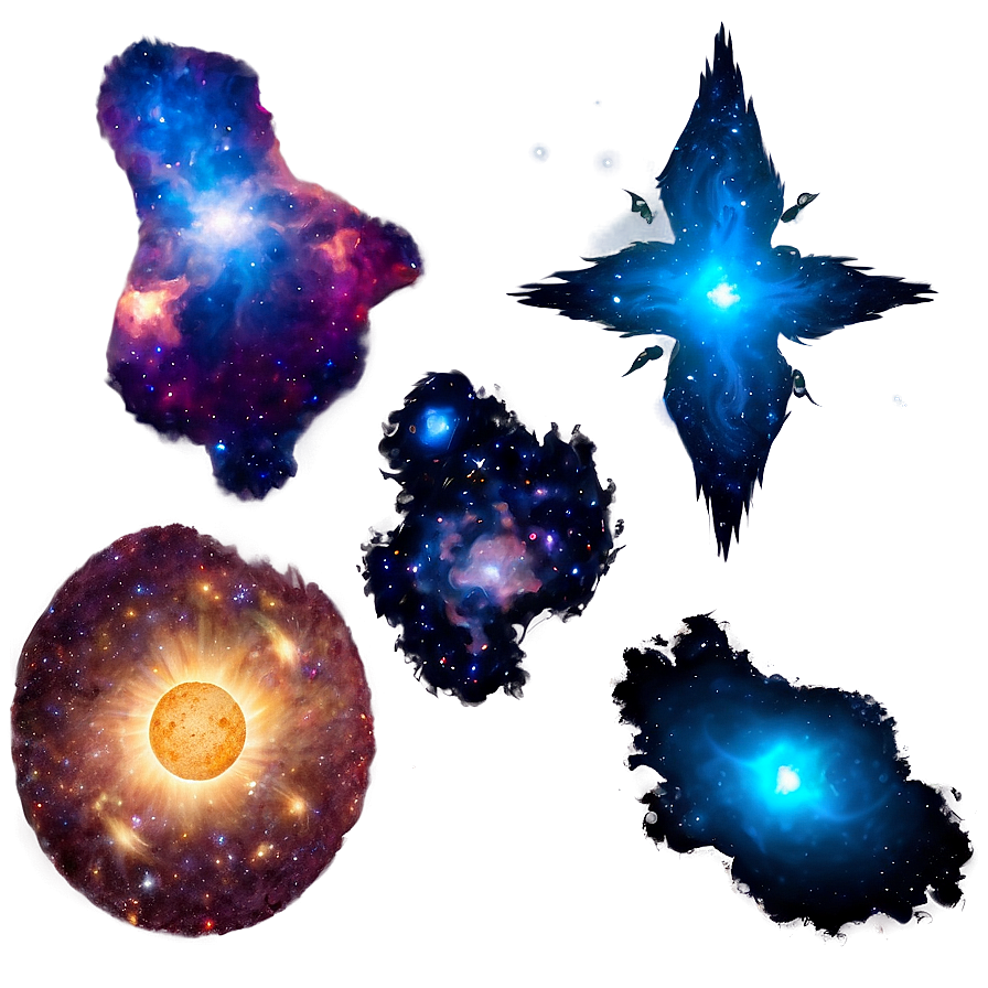 Cosmic Galaxy Effect Png 73 PNG Image