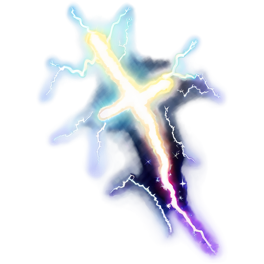 Cosmic Lightning Bolt Png 48 PNG Image