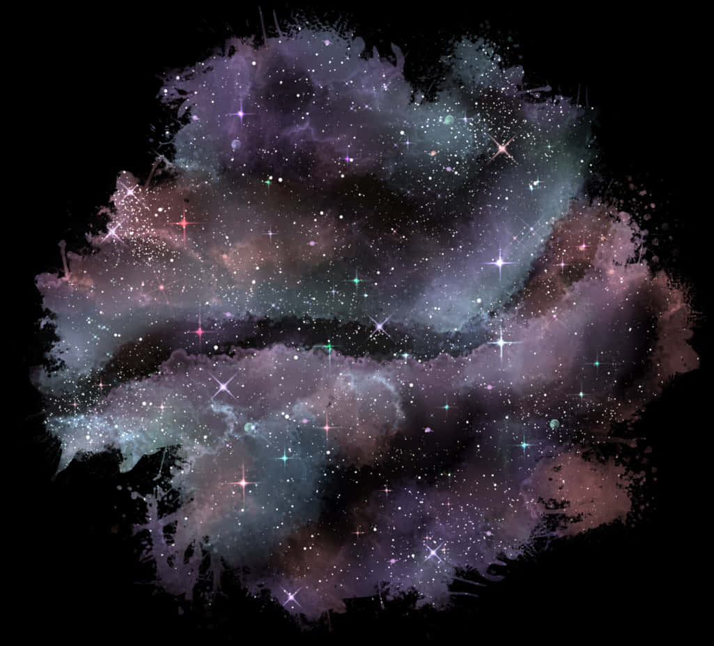 Cosmic_ Nebula_ Artwork PNG Image