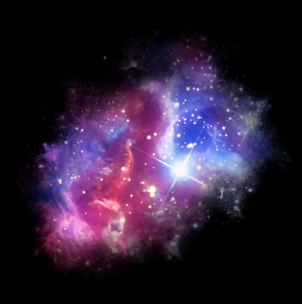 Cosmic_ Nebula_ Starscape PNG Image