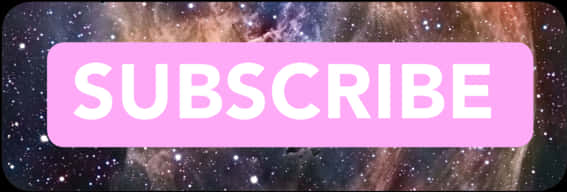 Cosmic Subscribe Button PNG Image