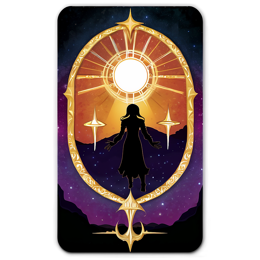 Cosmic Tarot Deck Png Icw PNG Image