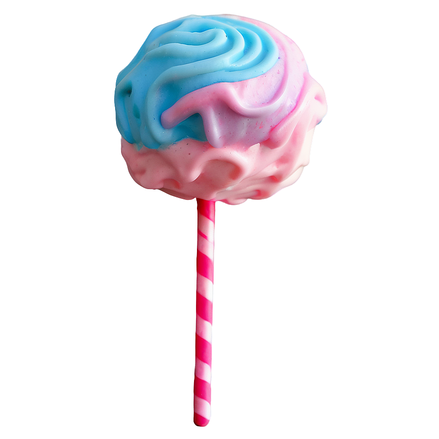 Cotton Candy Cake Pops Png Wrg PNG Image