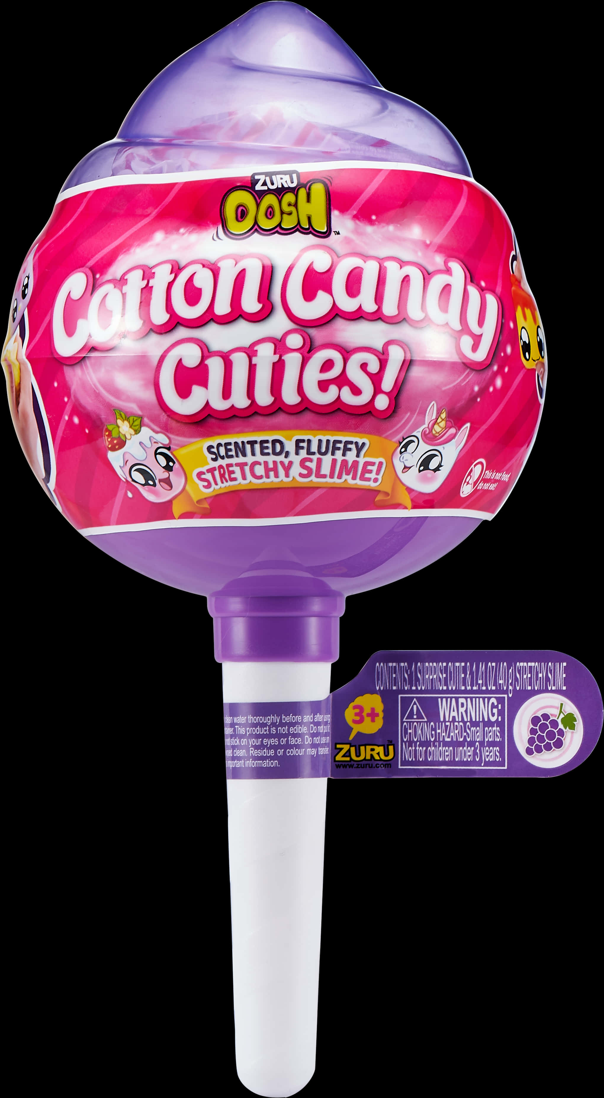 Cotton Candy Cuties Slime Toy PNG Image