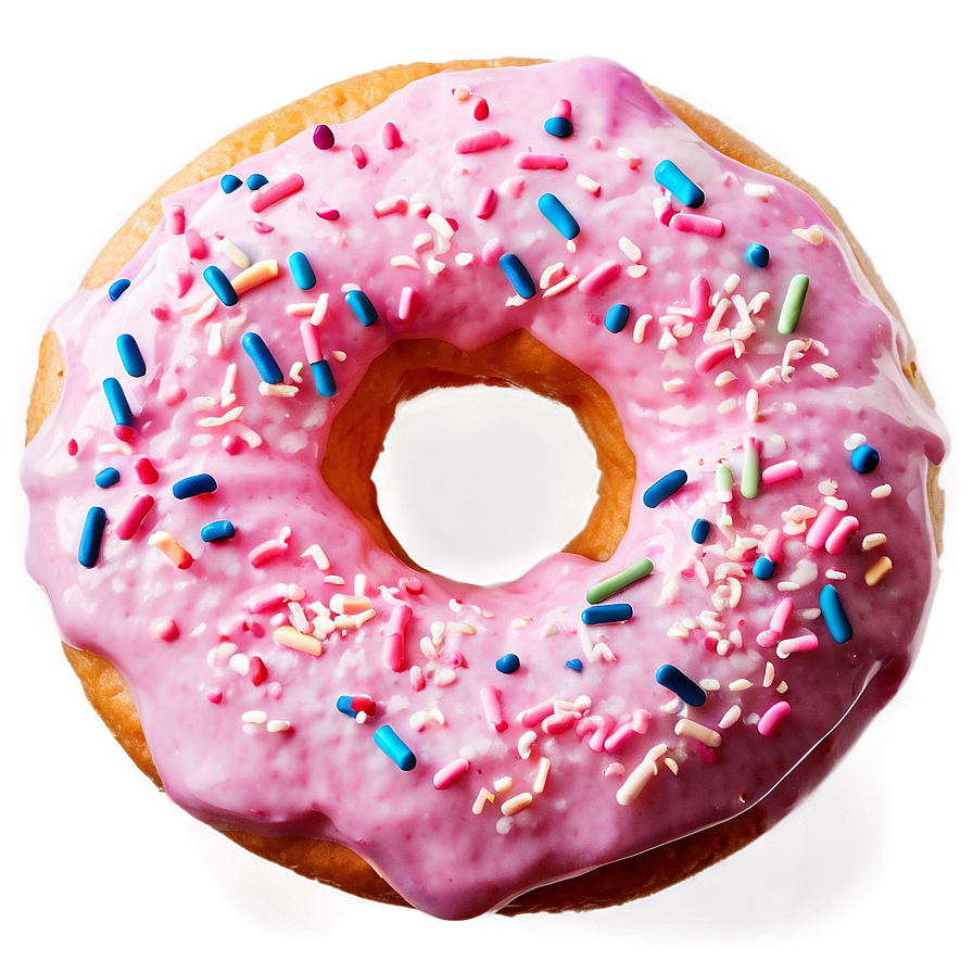 Cotton Candy Donut Png Kjh57 PNG Image