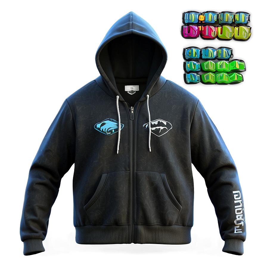 Cotton Zip Up Hoodie Png Tqc PNG Image