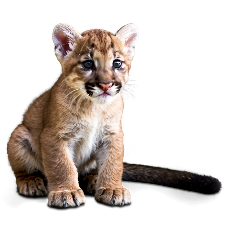 Cougar Cub Playing Png Pix61 PNG Image