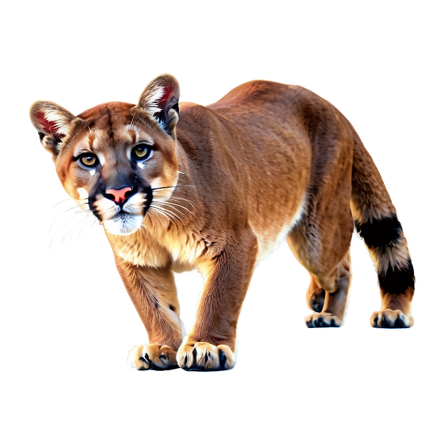 Cougar In Autumn Png Ehk8 PNG Image