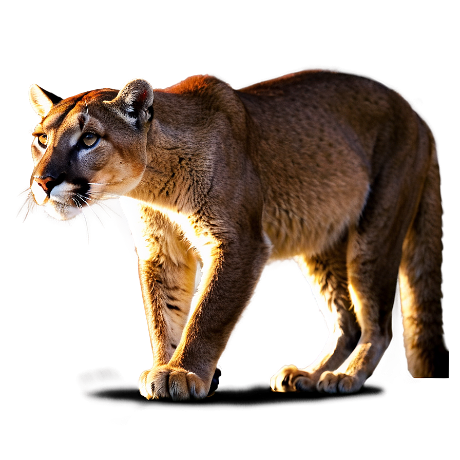 Cougar In Sunset Png 76 PNG Image