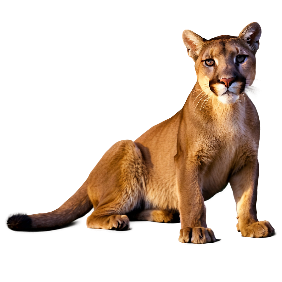 Cougar In Sunset Png 97 PNG Image