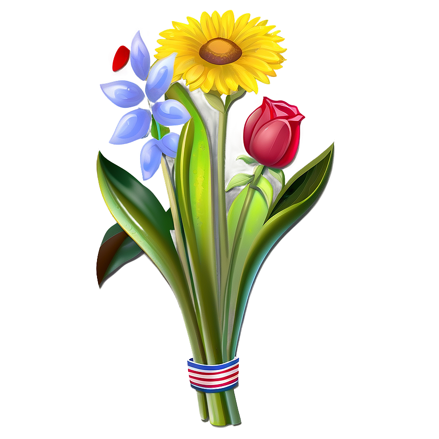 Country Bouquet Png 06122024 PNG Image