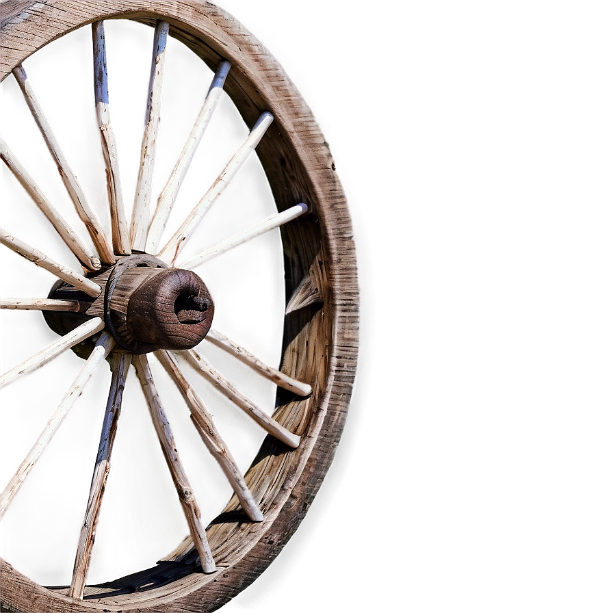 Country Style Wagon Wheel Png Odt2 PNG Image