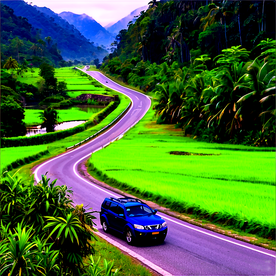 Countryside Driving Escape Png 33 PNG Image