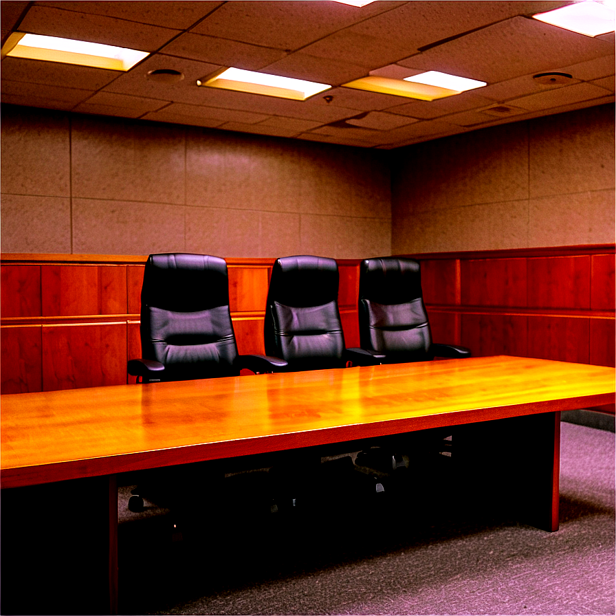 Courtroom Defense Table Png 06262024 PNG Image