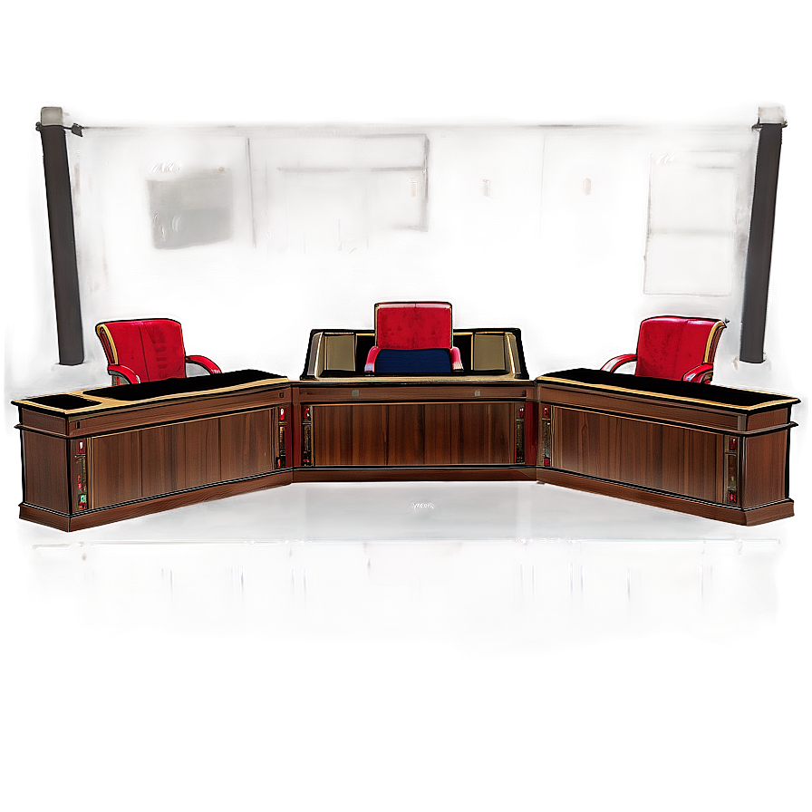 Courtroom Judge's Chambers Png Tcr PNG Image