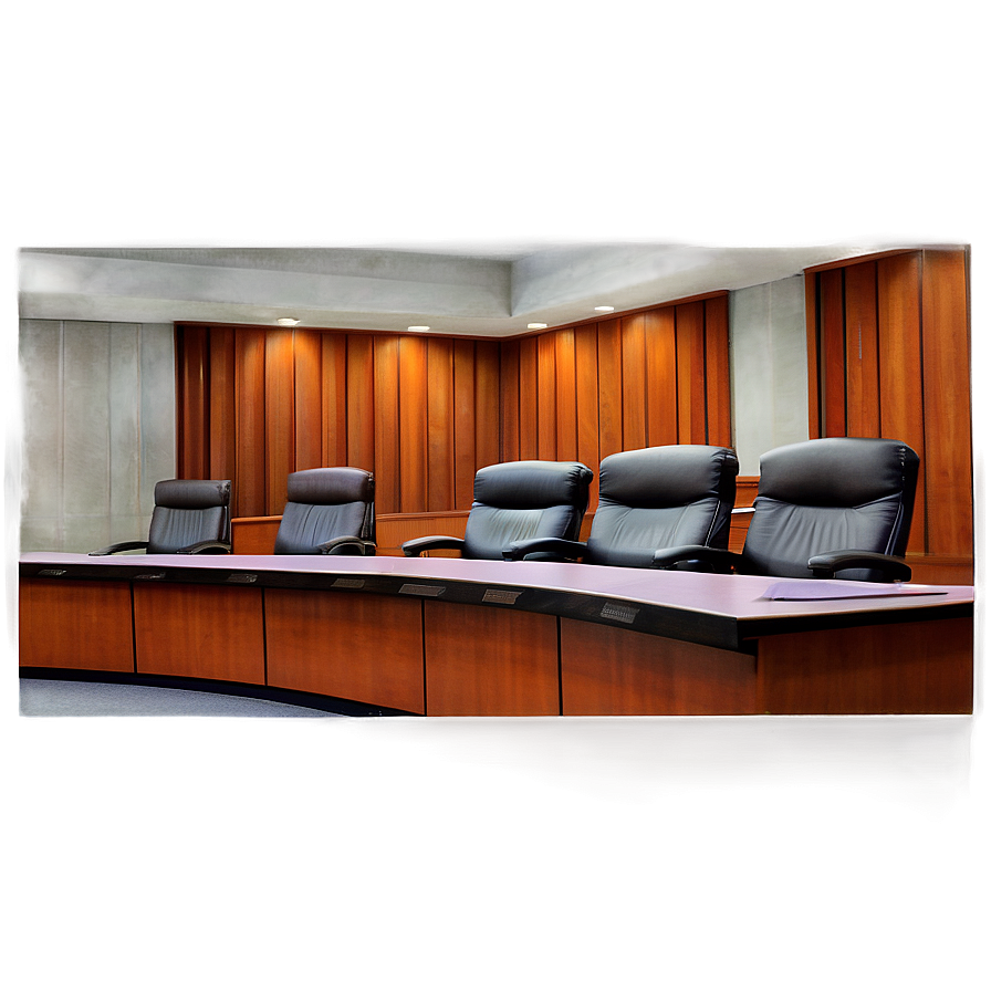 Courtroom Judicial Panel Png Lam30 PNG Image