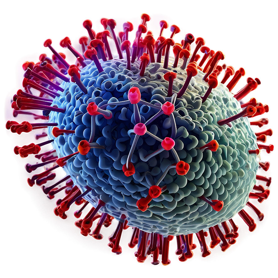 Covid 19 Virus Structure Png Ikq PNG Image