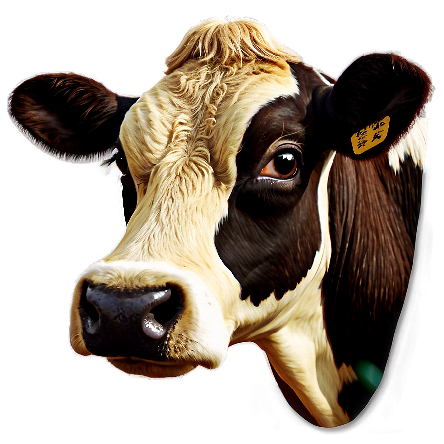 Cow Head Illustration Png Rwi20 PNG Image