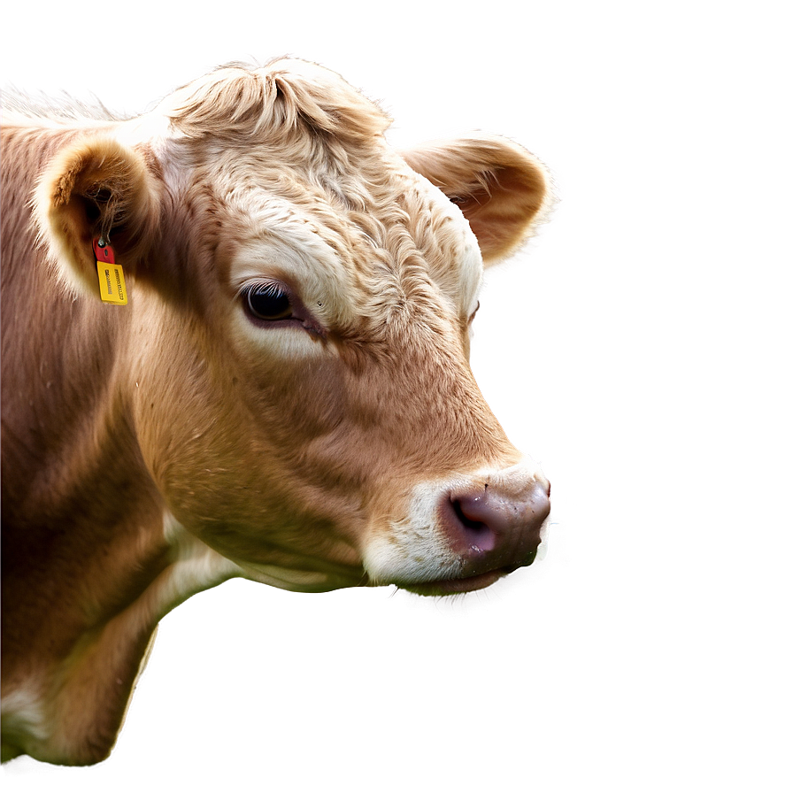 Cow Head In Landscape Png 34 PNG Image