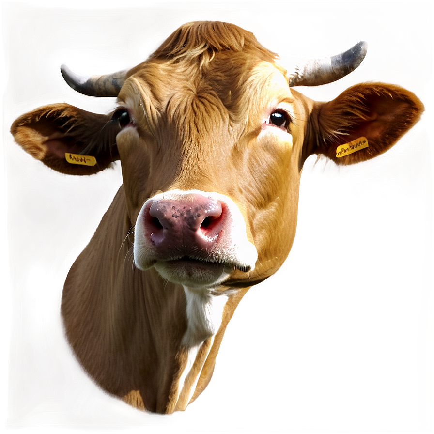 Cow Head Profile Png 06212024 PNG Image