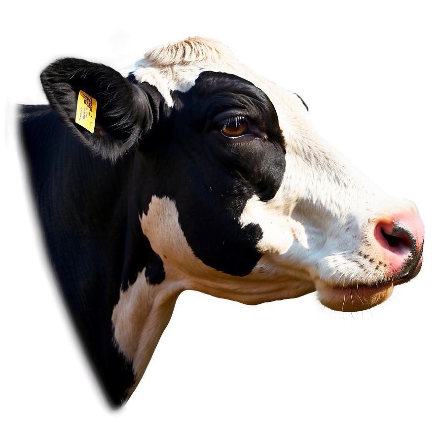 Cow Head Profile Png Hir PNG Image