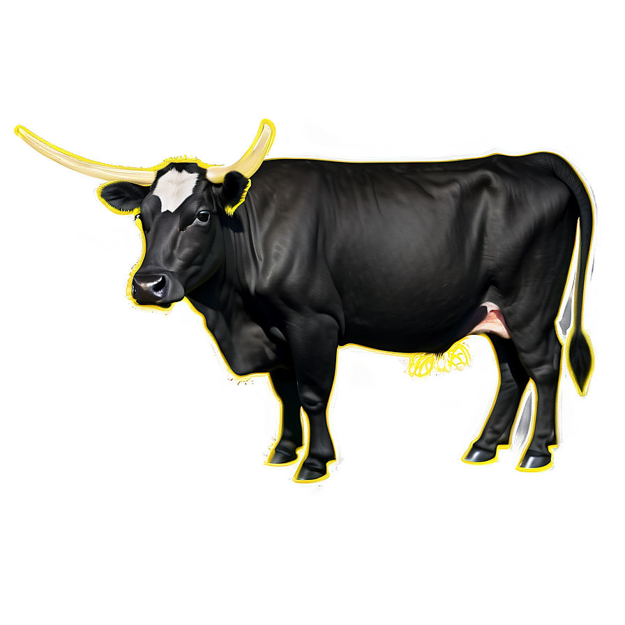 Cow Silhouette Png Yyr PNG Image