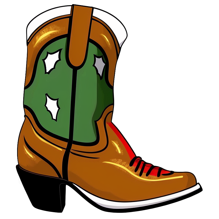 Cowboy Boot Illustration Png Ujh PNG Image