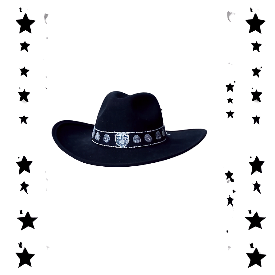 Cowboy Hat With Bandana Png Lht2 PNG Image