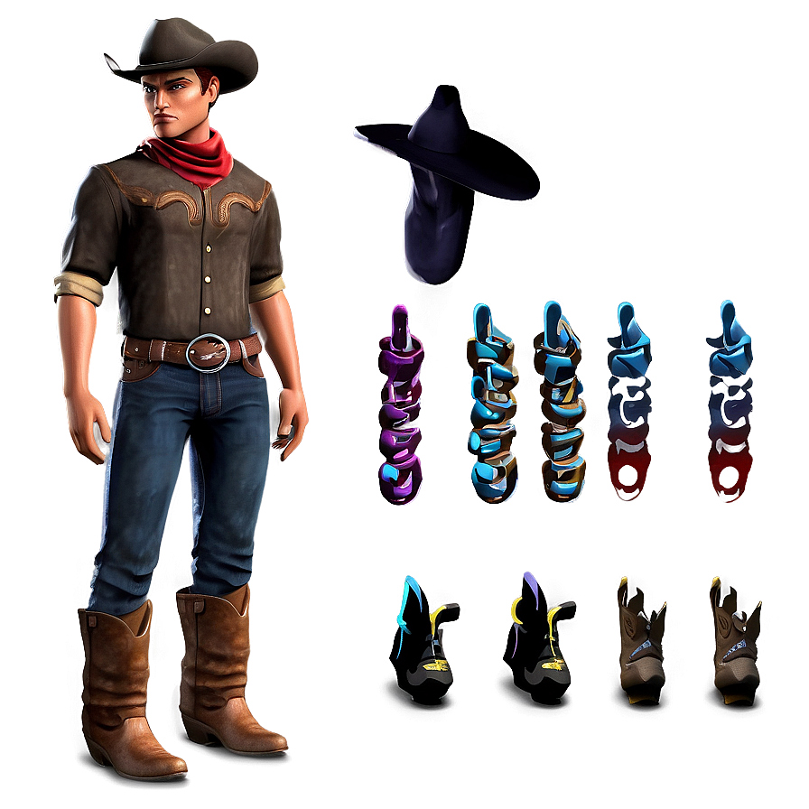 Cowboy Outfit Png 9 PNG Image