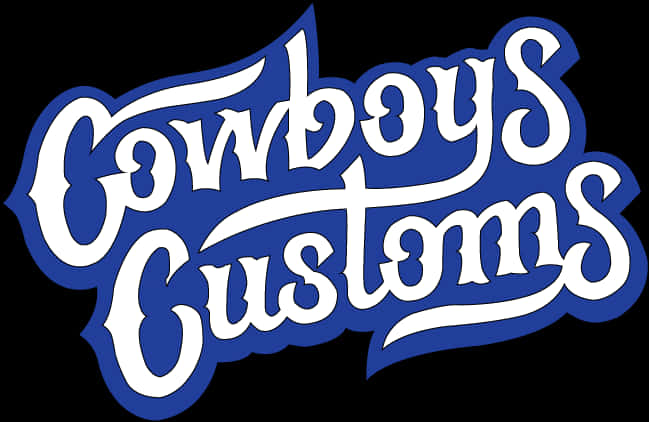 Cowboys Customs Logo PNG Image