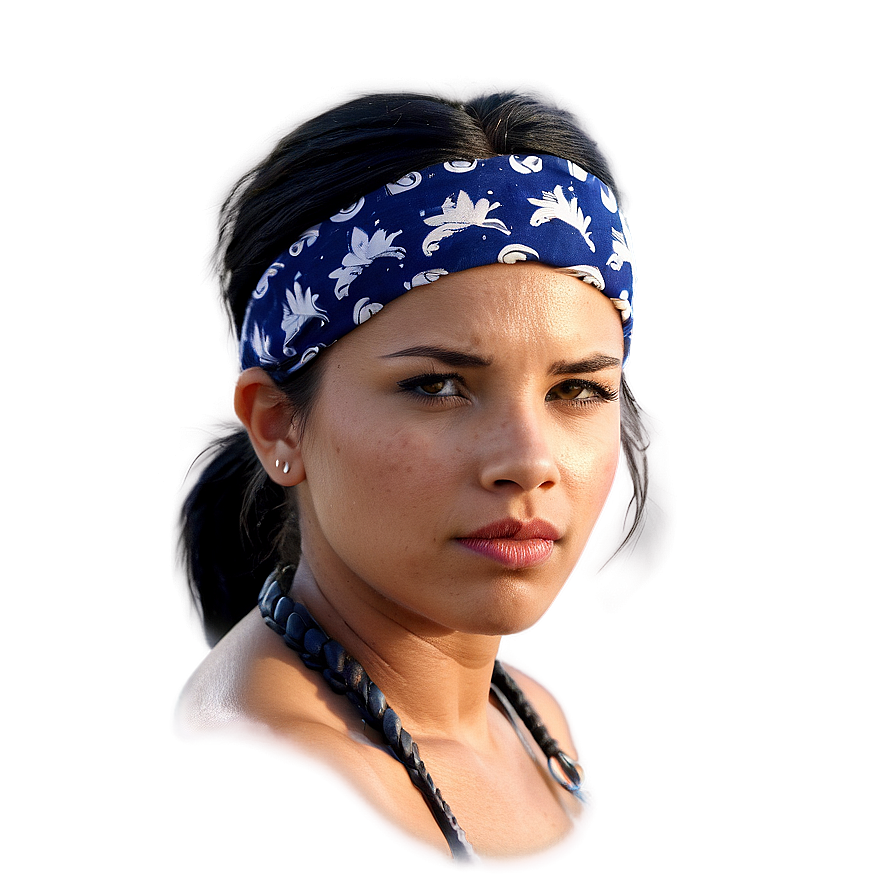 Cowgirl With Bandana Png Lvd75 PNG Image