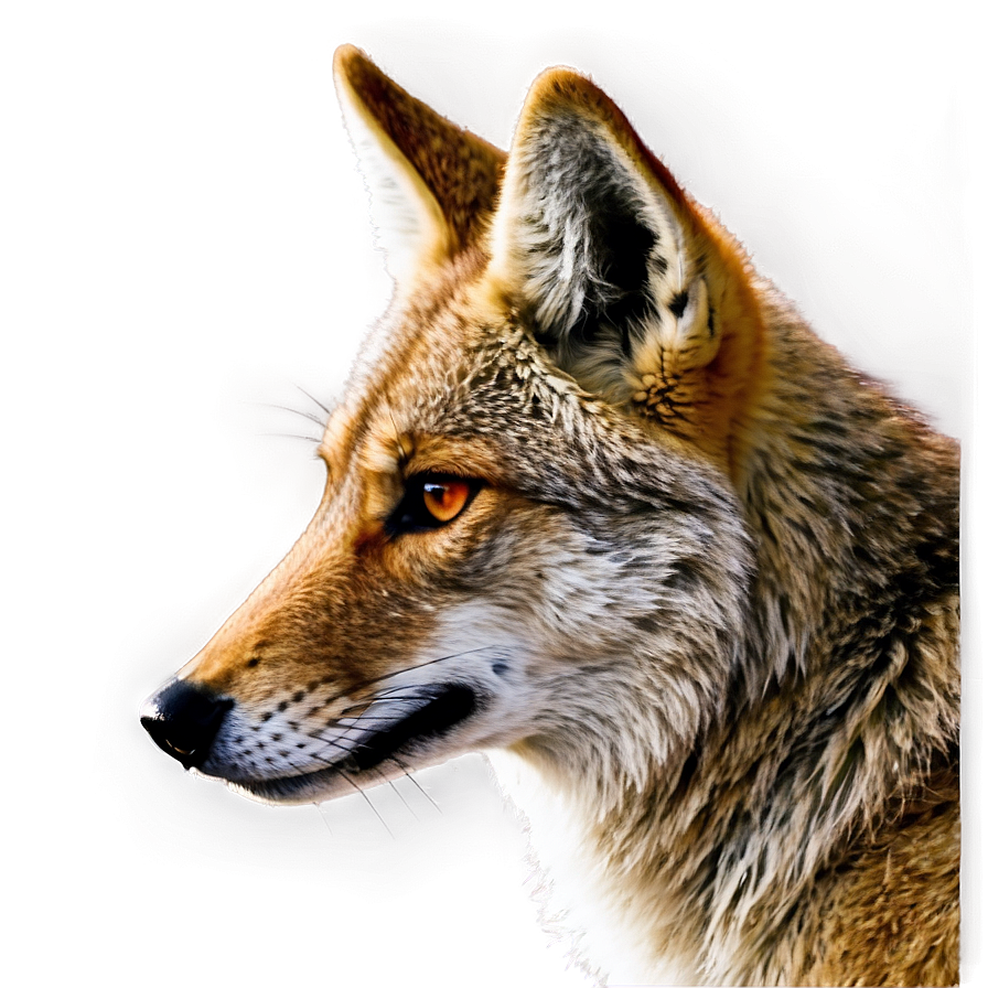 Coyote Profile Headshot Png 42 PNG Image