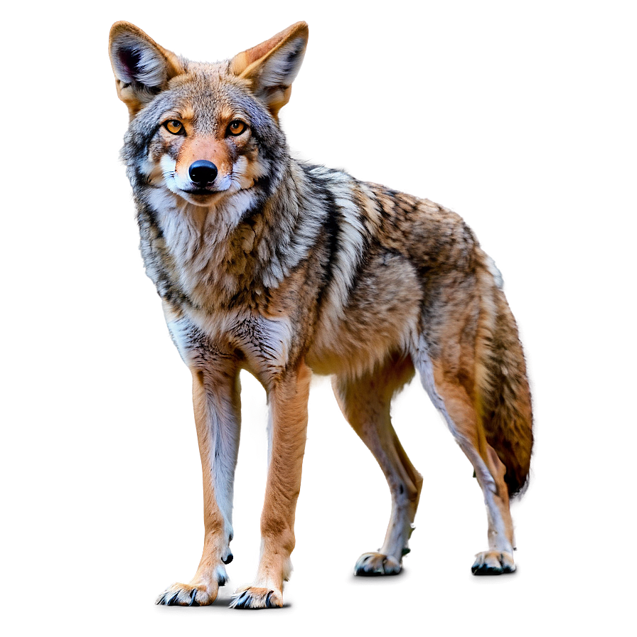 Coyote With Prey Png Deb PNG Image