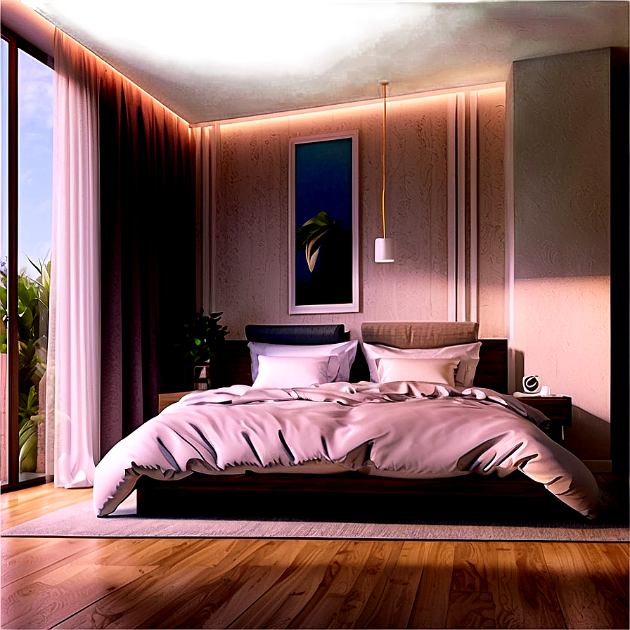 Cozy Airbnb Room Png 06202024 PNG Image