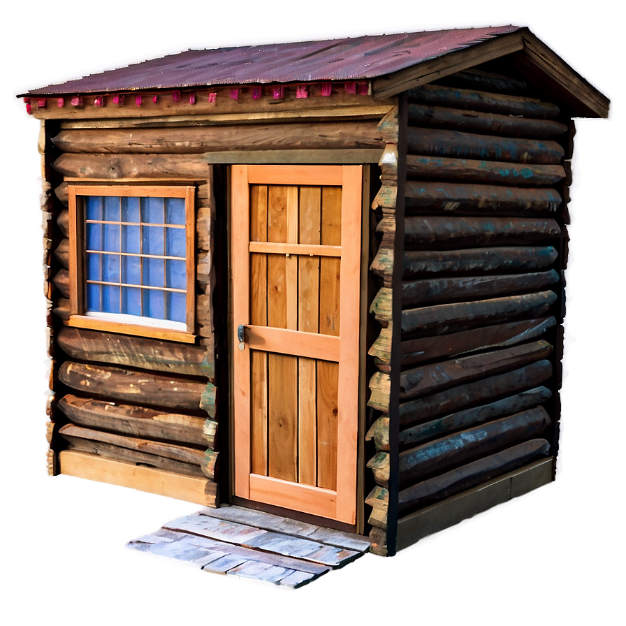 Cozy Cabin Outhouse Png 06262024 PNG Image