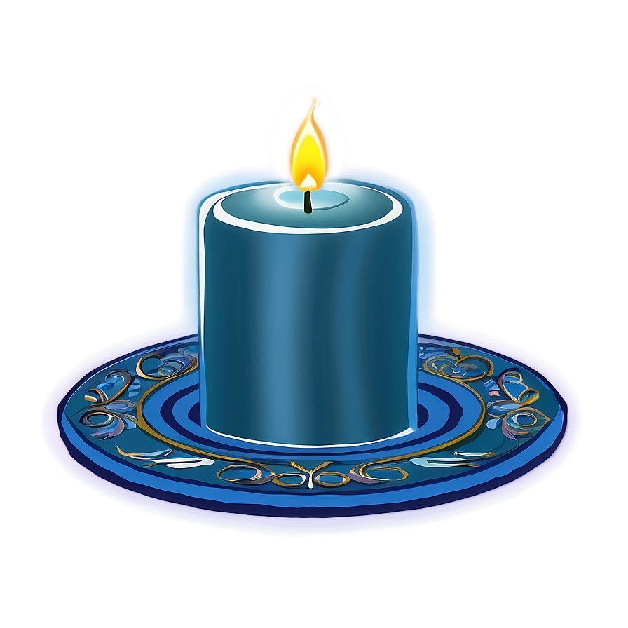 Cozy Candlestick Glow Png 06262024 PNG Image