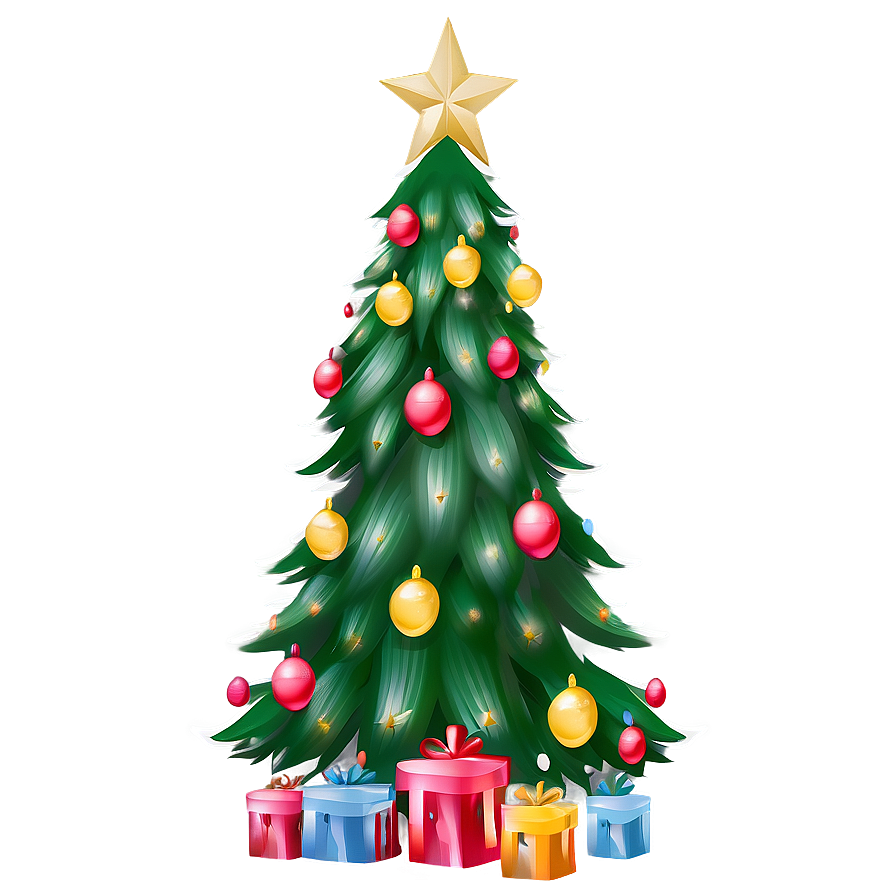 Cozy Christmas Tree Png 40 PNG Image