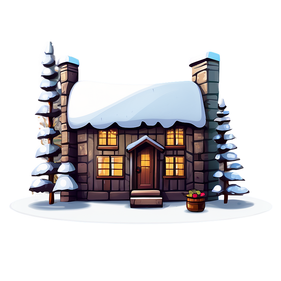 Cozy Cottage Illustration Png Car PNG Image