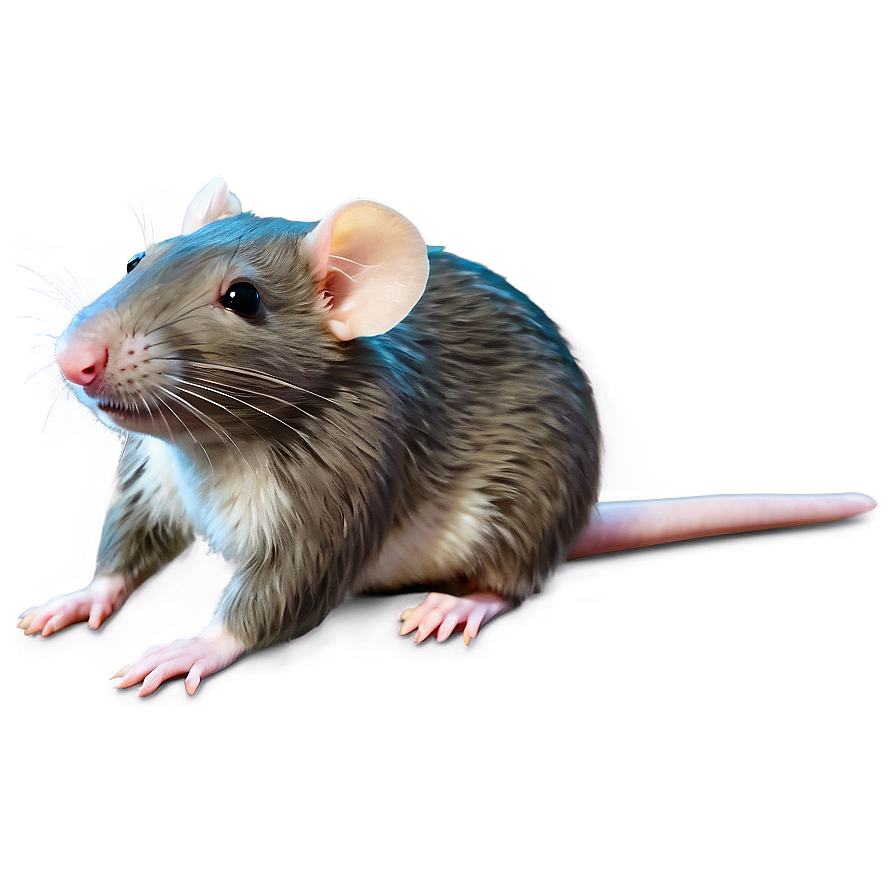 Cozy Cute Rat Png 06252024 PNG Image