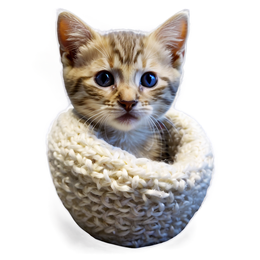 Cozy Kitten Picture Png 06242024 PNG Image