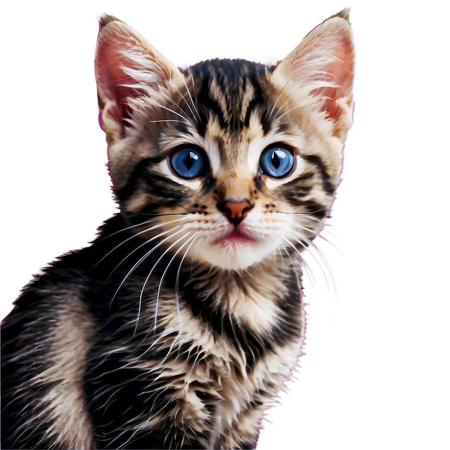 Cozy Kitten Picture Png Ptn PNG Image