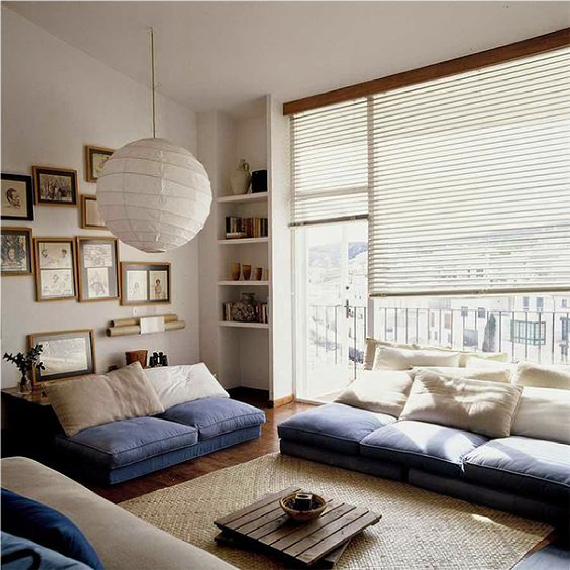 Cozy Living Roomwith Natural Light PNG Image