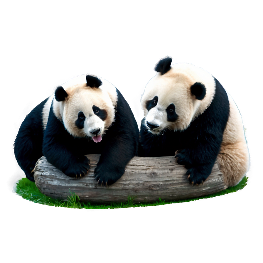 Cozy Pandas Png 06202024 PNG Image