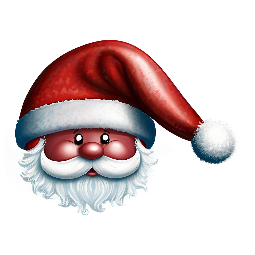 Cozy Santa Hat Drawing Png 04302024 PNG Image