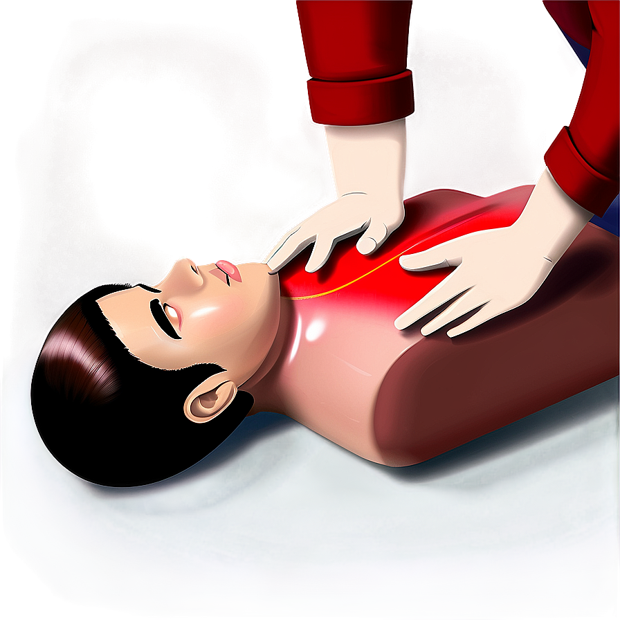 Cpr Procedure Illustration Png Mkx4 PNG Image