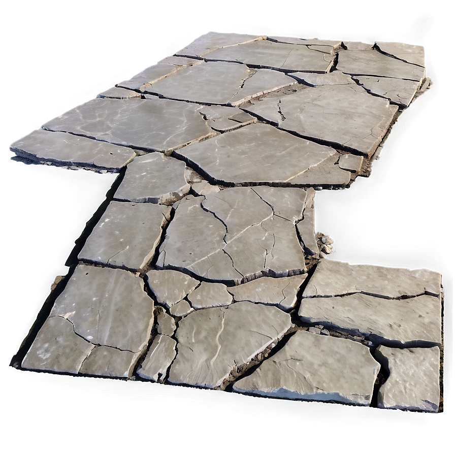 Cracked Cement Floor Png 05042024 PNG Image