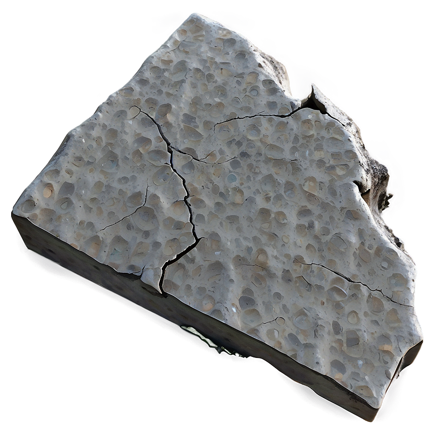 Cracked Concrete Surface Png Otq PNG Image