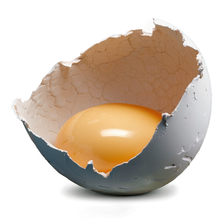 Cracked Eggshell Concept Png Qgy32 PNG Image